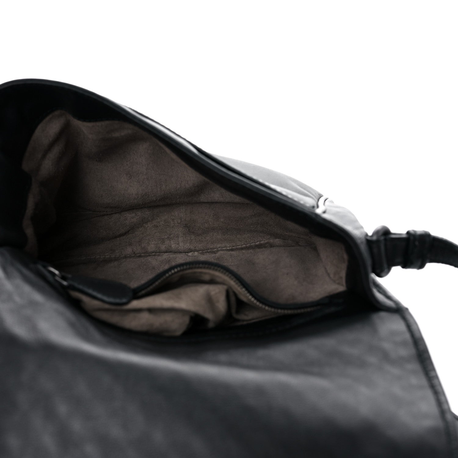 Bottega Veneta Nappa Intrecciato Flap Crossbody Black 4 of 13