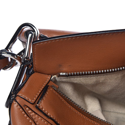 Loewe Calfskin Small Puzzle Bag Tan 9 of 25