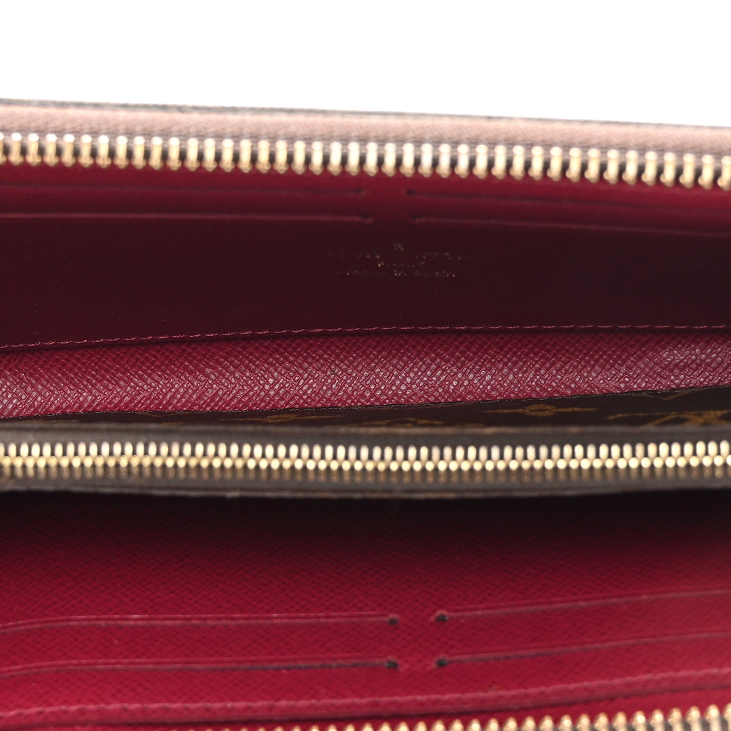 Monogram Clemence Wallet Fuchsia