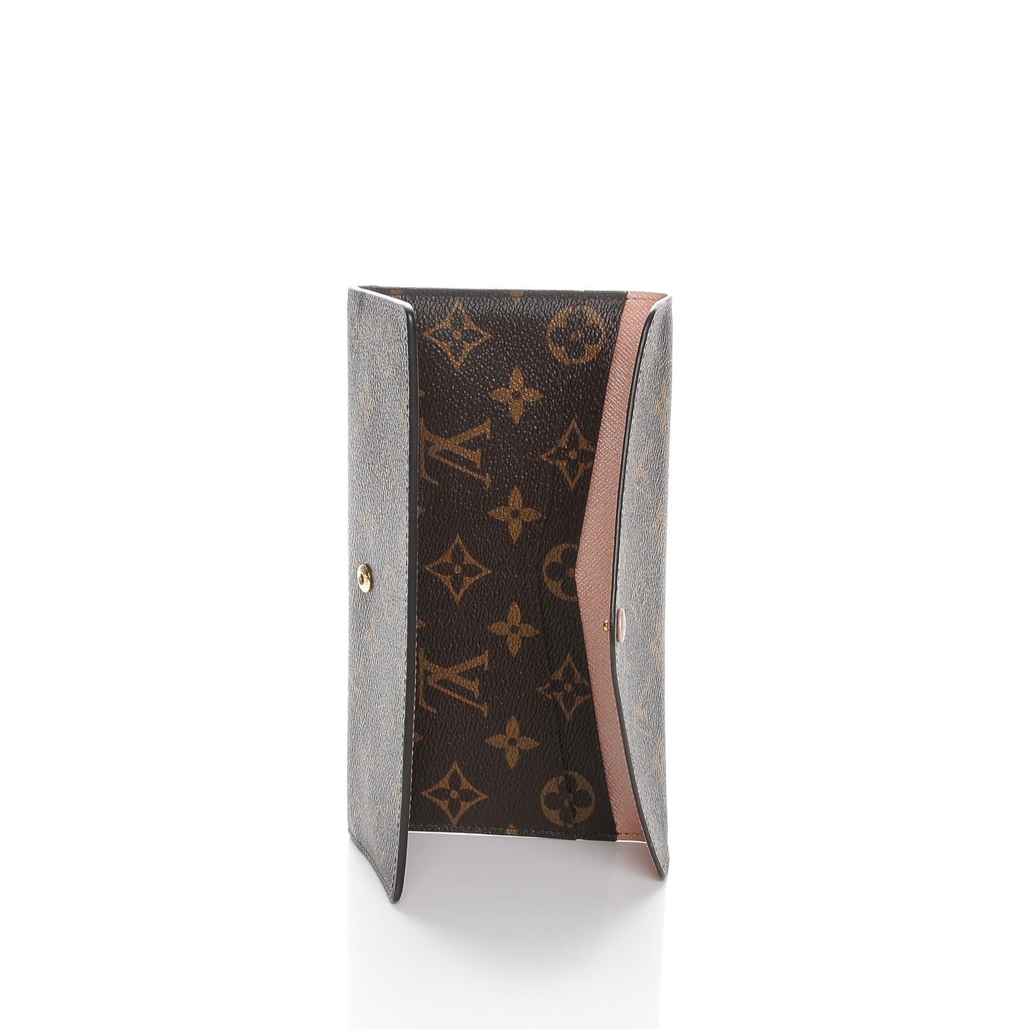 Monogram Josephine Wallet Rose Nacre