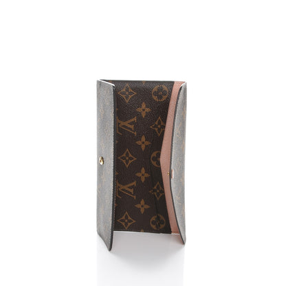 Louis Vuitton Monogram Josephine Wallet Rose Nacre 5 of 11