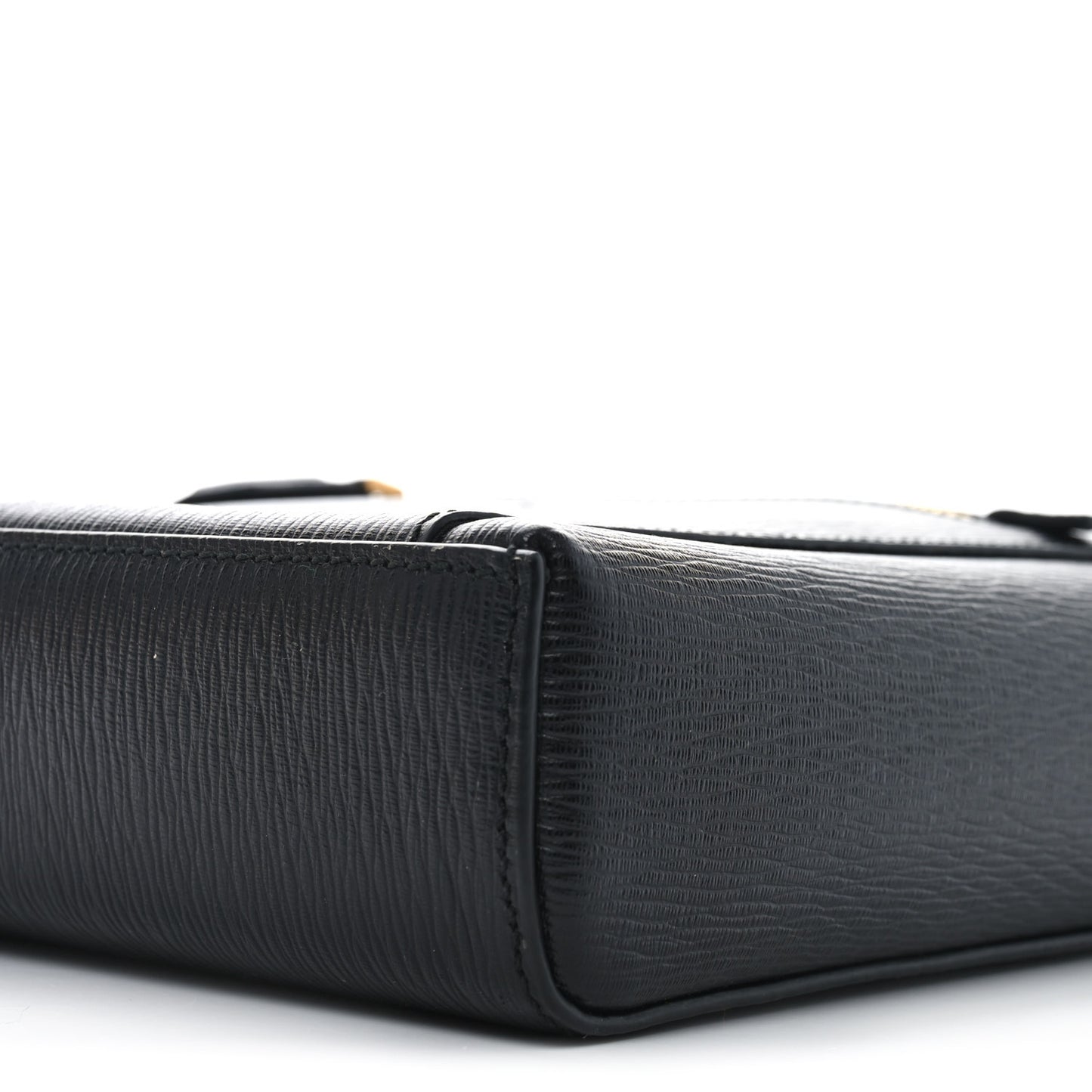 Stamped Calfskin Revival 3.0 Crossbody Bag Black