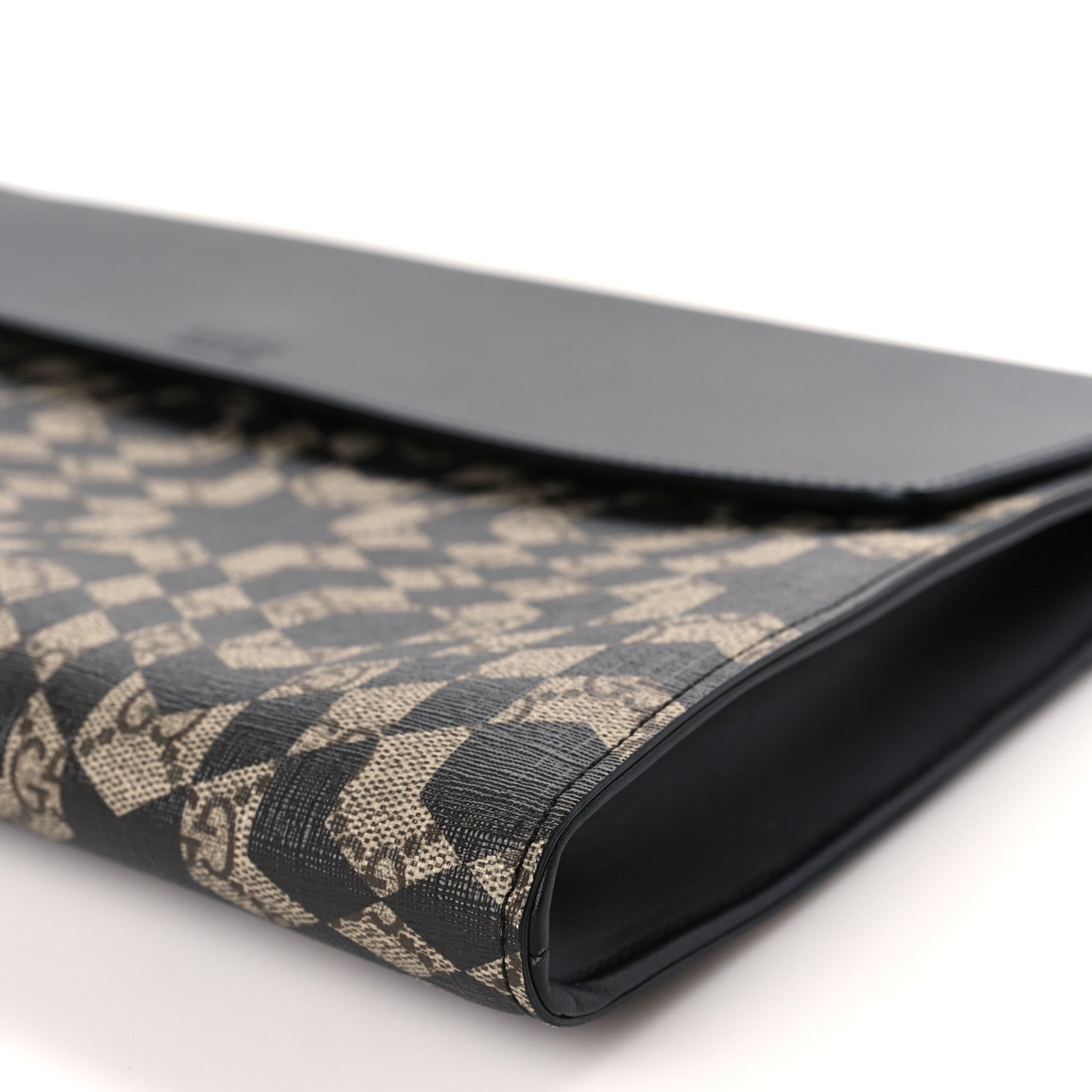 Gucci GG Supreme Monogram Caleido Print Clutch Black 9 of 9