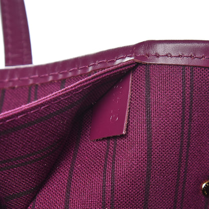 Louis Vuitton Monogram Totem Neverfull MM Magenta 8 of 8