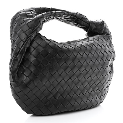 Bottega Veneta Nappa Intrecciato Teen Jodie Hobo Black 3 of 10