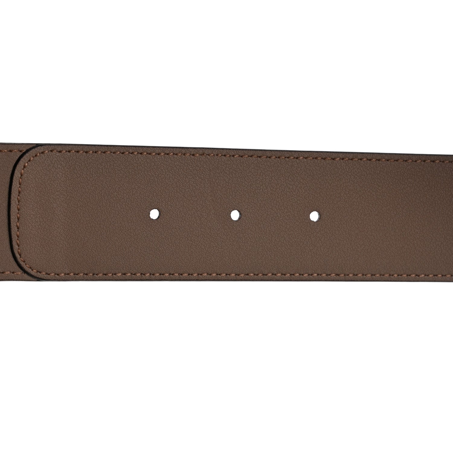 Gucci GG Supreme Monogram Matte Plutone Calfskin Double G 40mm Belt 90 36 Beige Ebony Porcelain Rose 5 of 5