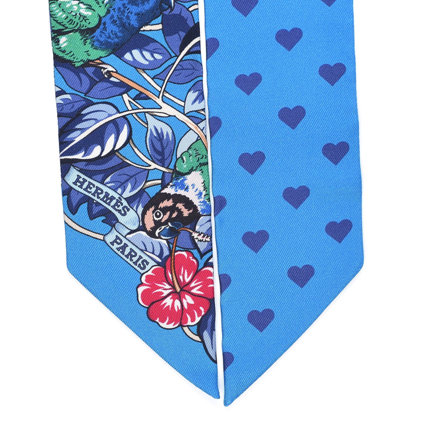 Silk Jungle Love Love Twilly Bleu Gitane Gris Bleuete