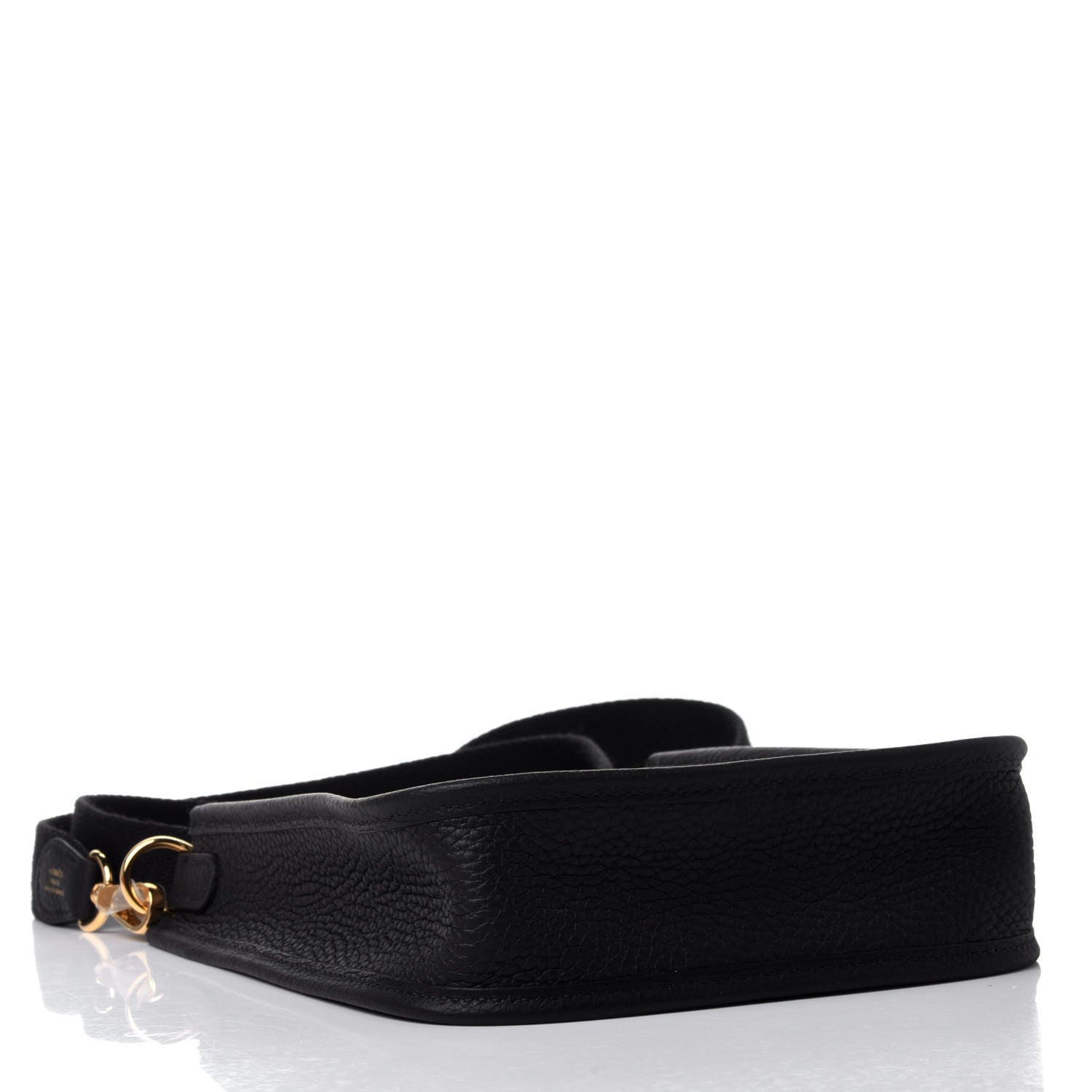 Hermes Taurillon Clemence Evelyne TPM Black 3 of 5