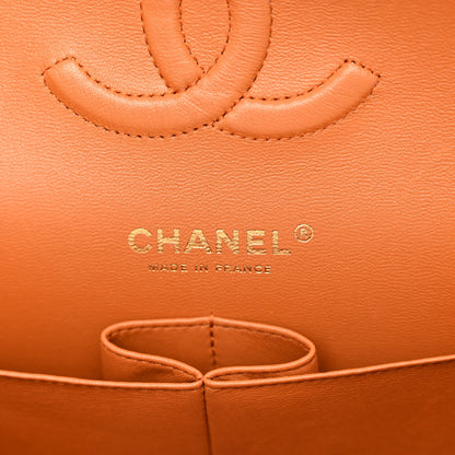Chanel Caviar Quilted Medium Double Flap Light Brown 6 of 10