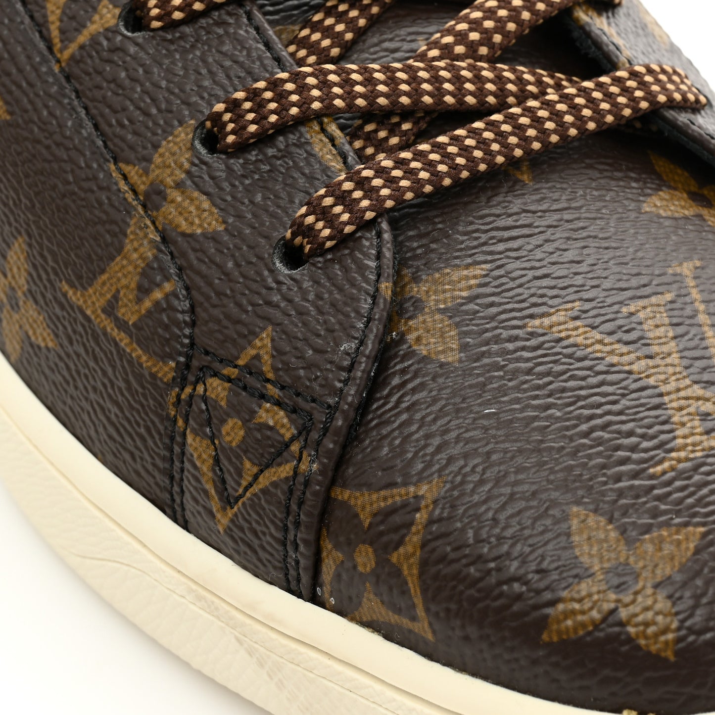 Calfskin Monogram Mens Luxembourg Sneakers 9.5