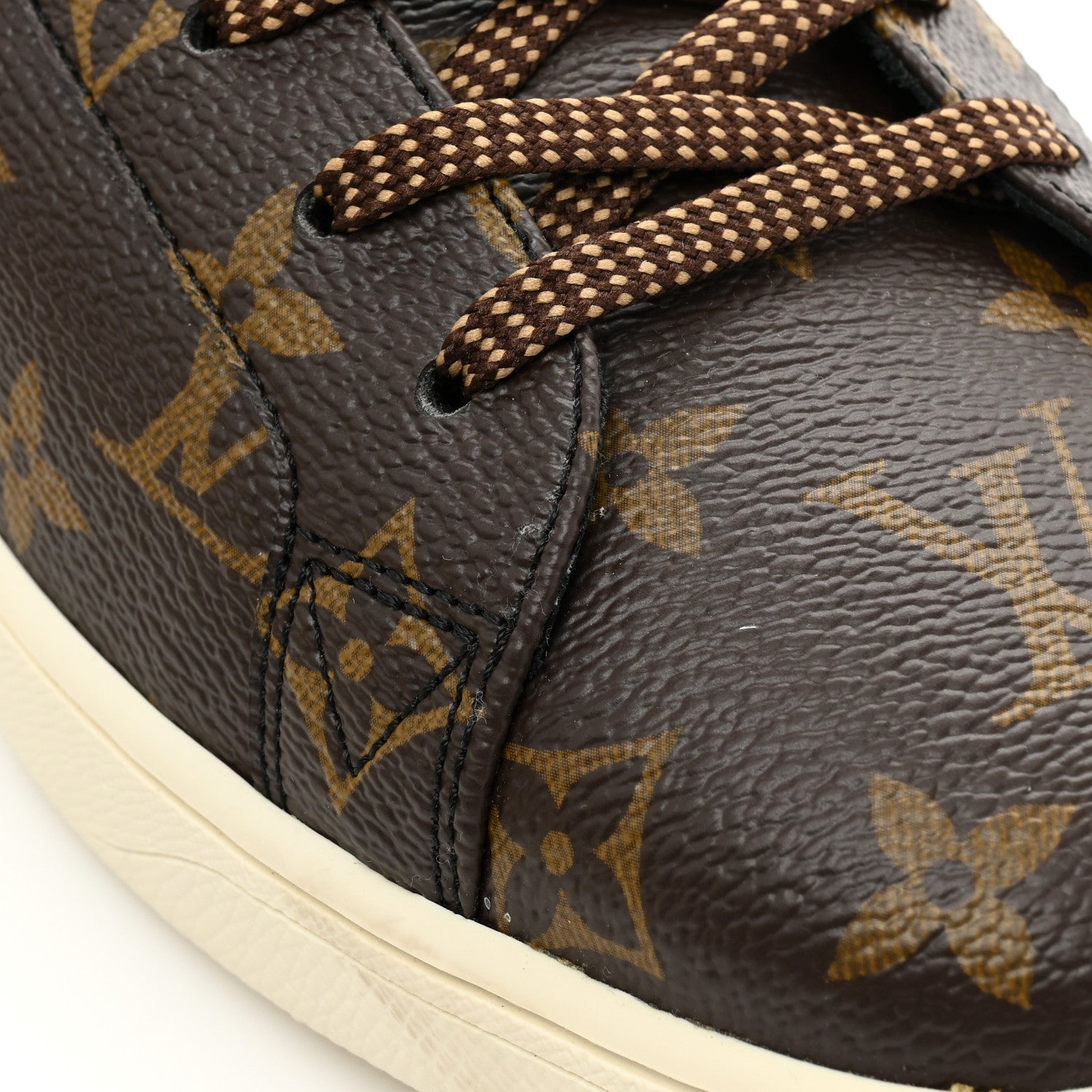 Louis Vuitton Calfskin Monogram Mens Luxembourg Sneakers 9.5 13 of 15