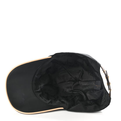 Louis Vuitton Polyester Silk Monogram LV Get Ready Cap L Black 7 of 8