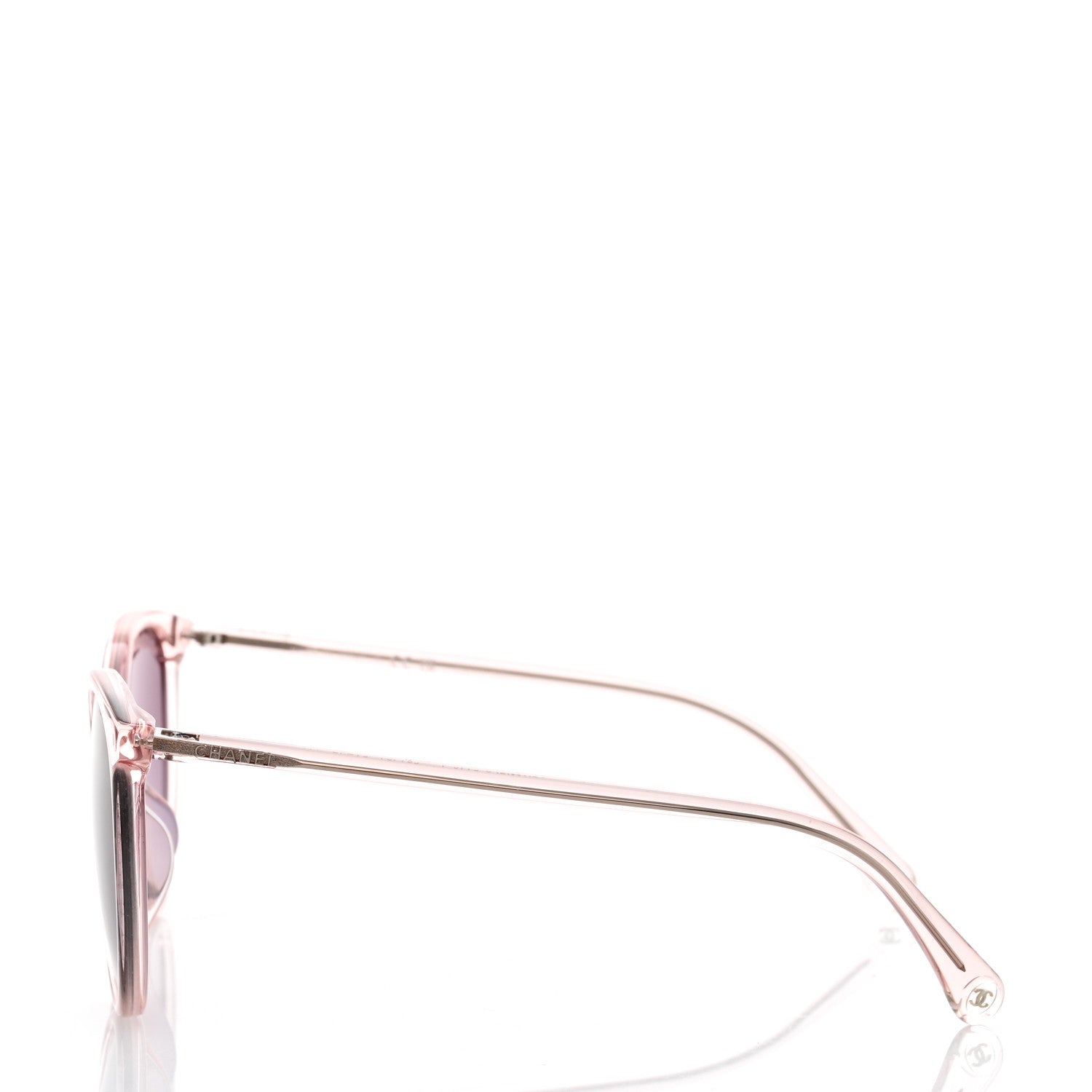 Chanel Acetate Pantos Cat Eye Sunglasses 5448-A Pink 3 of 8