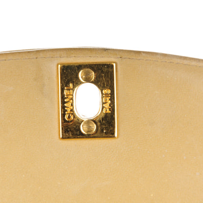 Chanel Lambskin Quilted Small Single Flap Beige 6 of 9