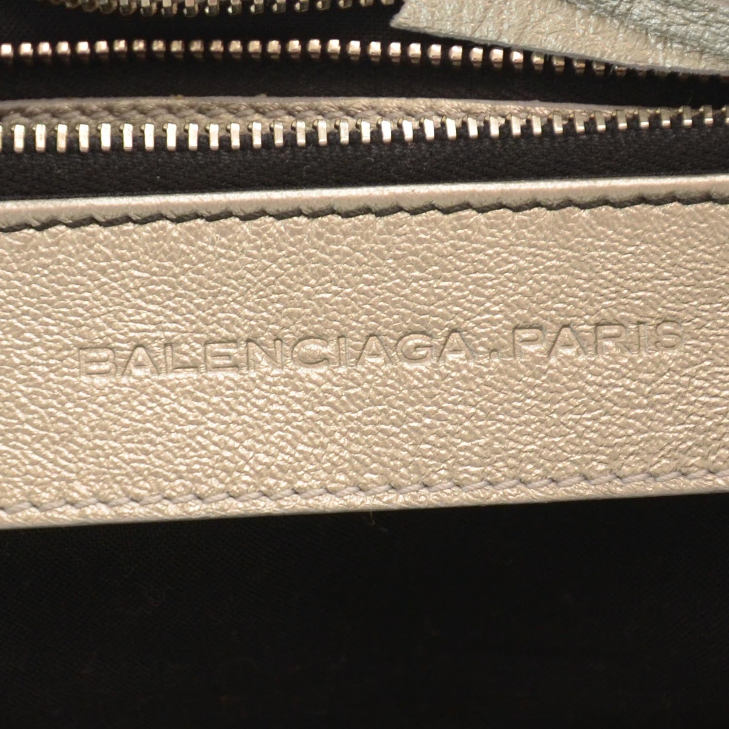 Balenciaga Agneau City Metallic Silver Hardware 5 of 9