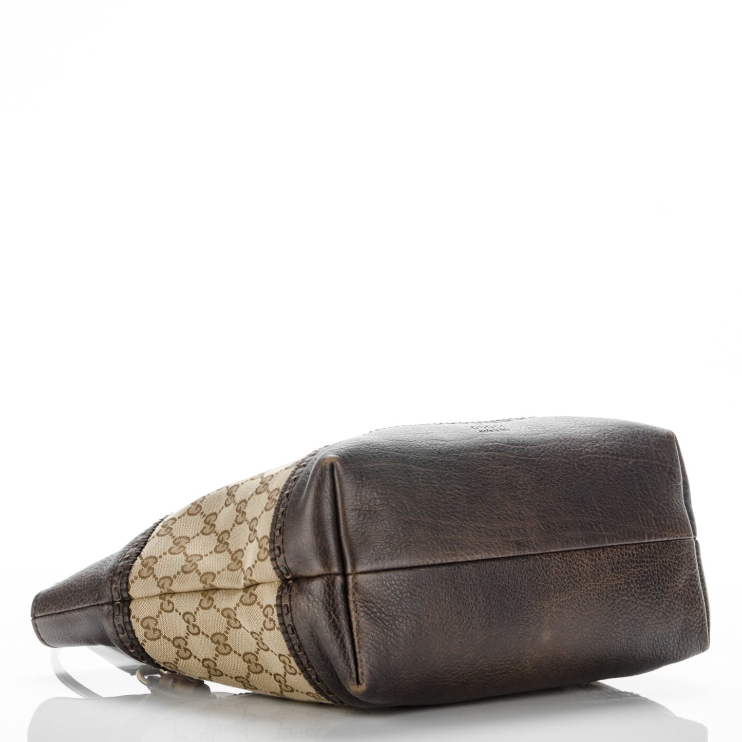 Monogram Medium Laidback Crafty Tote Dark Brown