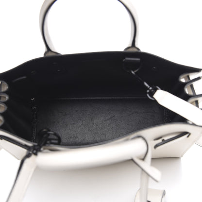 Saint Laurent Grained Calfskin Nano Sac De Jour Porcellana Black 6 of 11