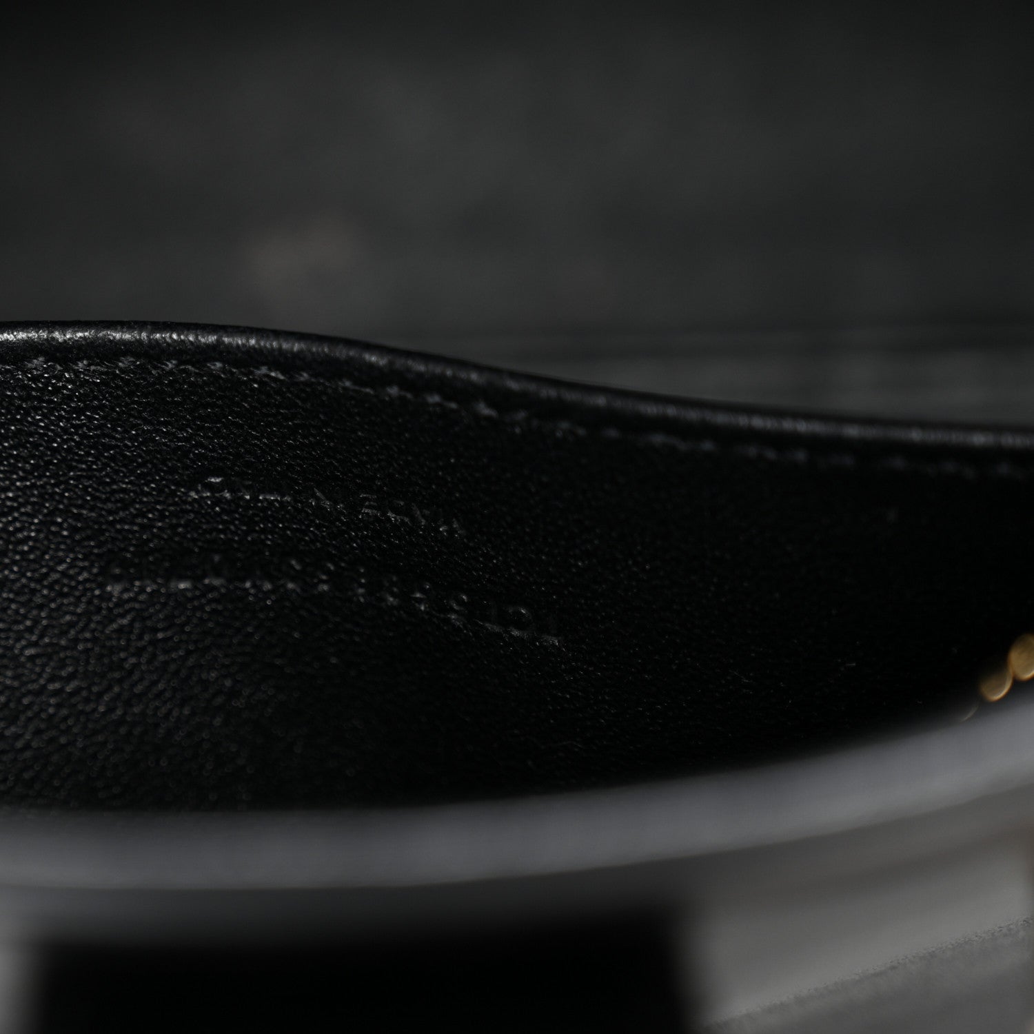 Saint Laurent Calfskin Monogram Baby Cabas Black 7 of 11