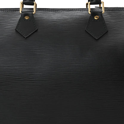 Louis Vuitton Epi Speedy 35 Black 8 of 12