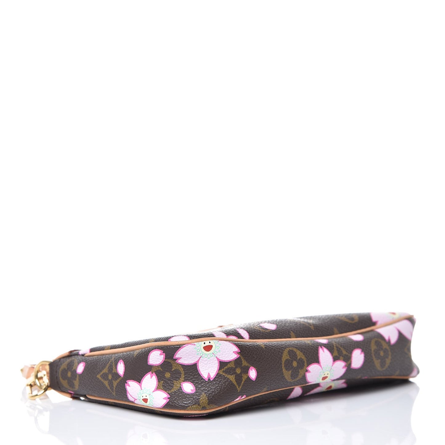 Monogram Cherry Blossom Pochette Accessories Brown