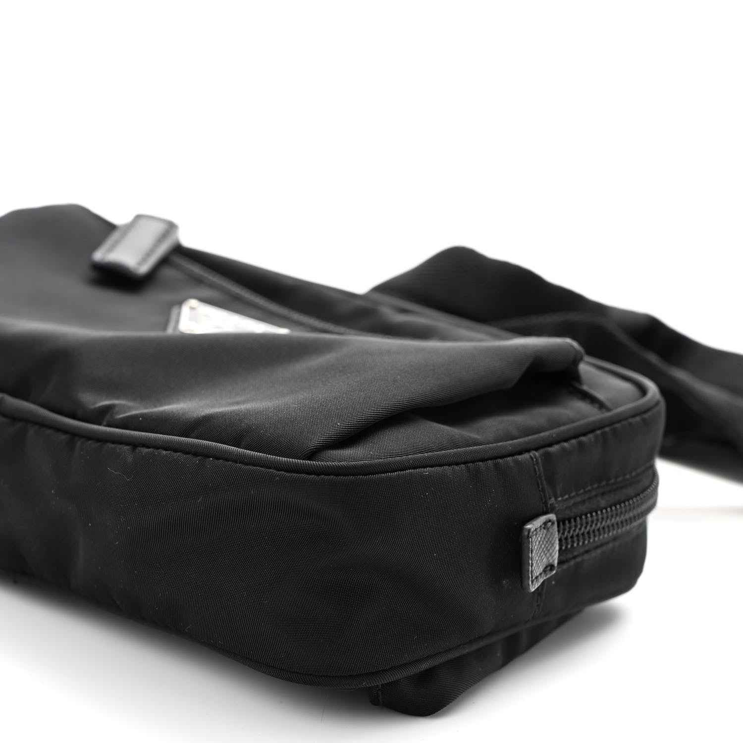 Prada Tessuto Nylon Belt Bag Black 9 of 9