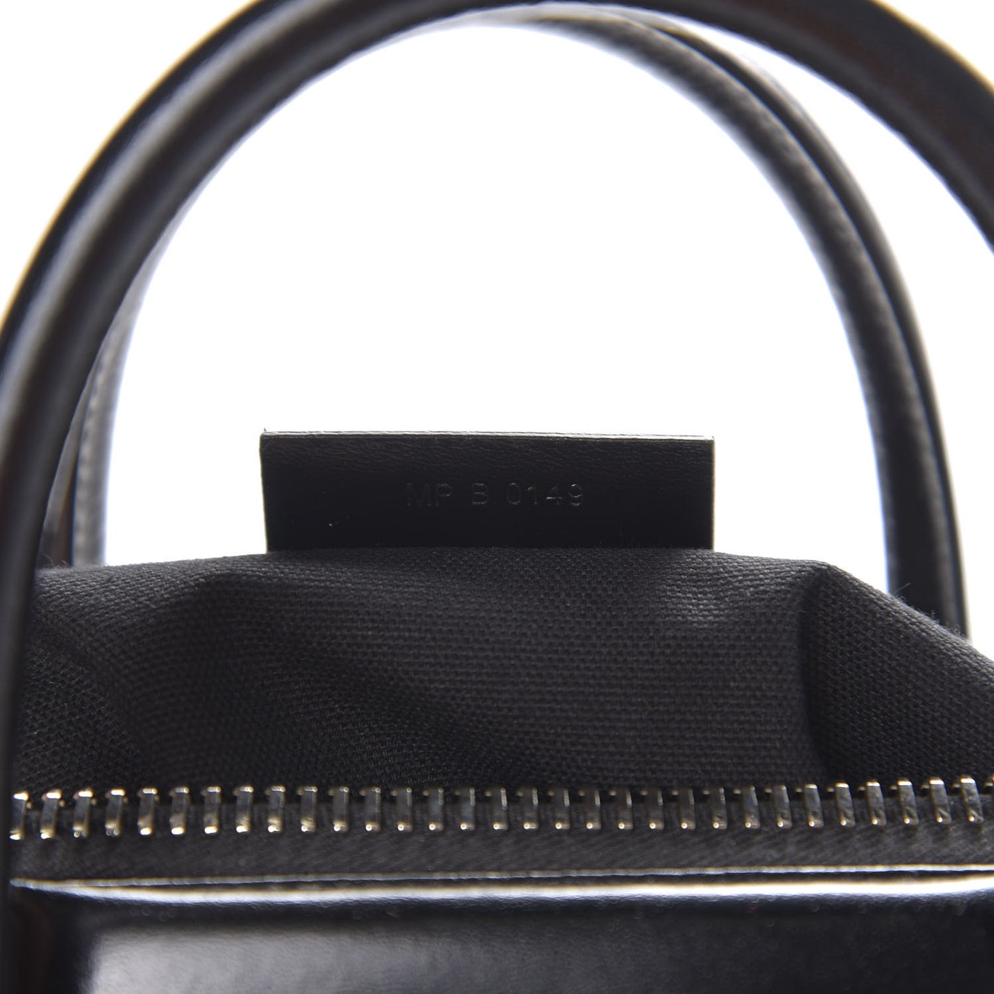 Shiny Lord Calfskin Small Antigona Black