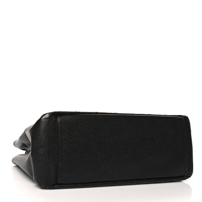 Chanel Caviar Quilted Grand Shopping Tote GST Black 4 of 11