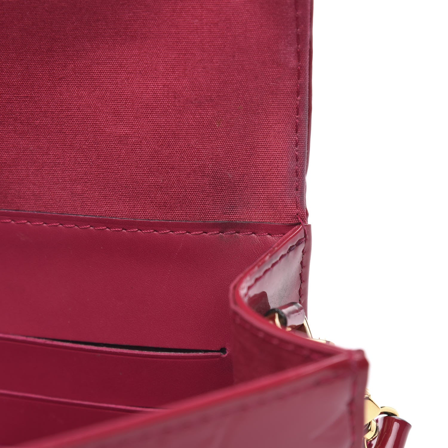 Louis Vuitton Vernis Ana Clutch Rose Indien 10 of 10