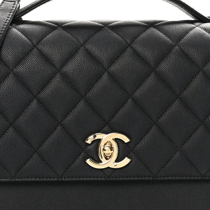 Chanel Caviar Quilted Large Business Affinity Flap Black 8 of 11