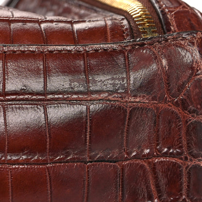 Hermes Matte Niloticus Crocodile Lindy 30 Miel 12 of 15