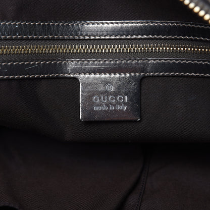 Gucci Monogram Pop Bamboo Top Handle Tote Pewter 6 of 17