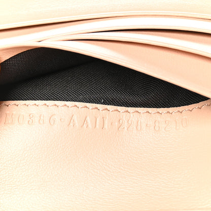 Fendi Vitello Soft F is Fendi Bi-Color FF 1974 Embossed Compact Wallet  Maya Black Light Rose 9 of 11