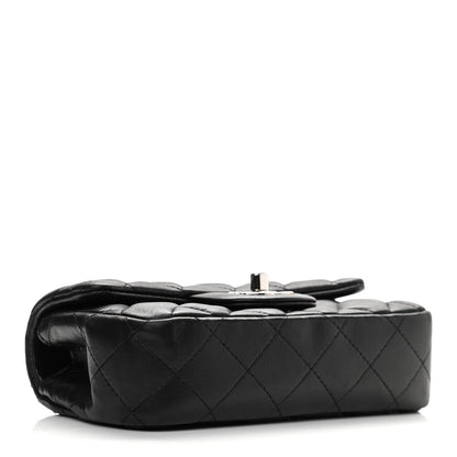 Chanel Lambskin Quilted Extra Mini Rectangular Flap Black 4 of 16