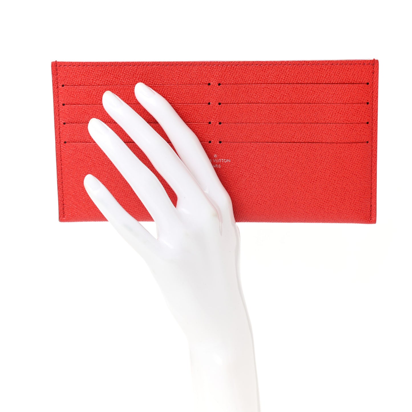 Calfskin Felicie Chain Wallet Card Holder Insert
