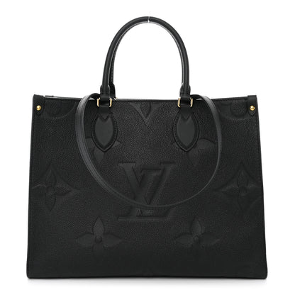 Louis Vuitton Empreinte Monogram Giant Onthego MM Black 1 of 9