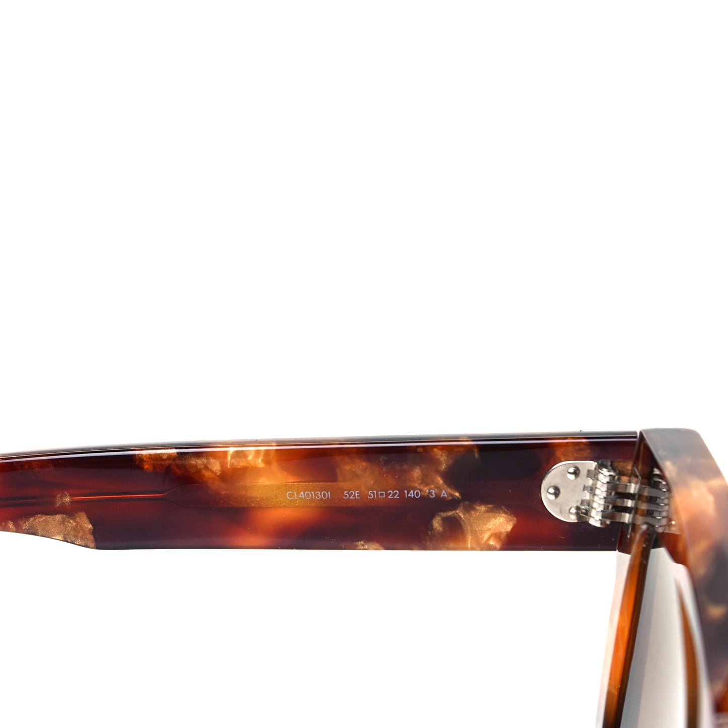 Acetate Rectangle Sunglasses CL 401301 Dark Havana