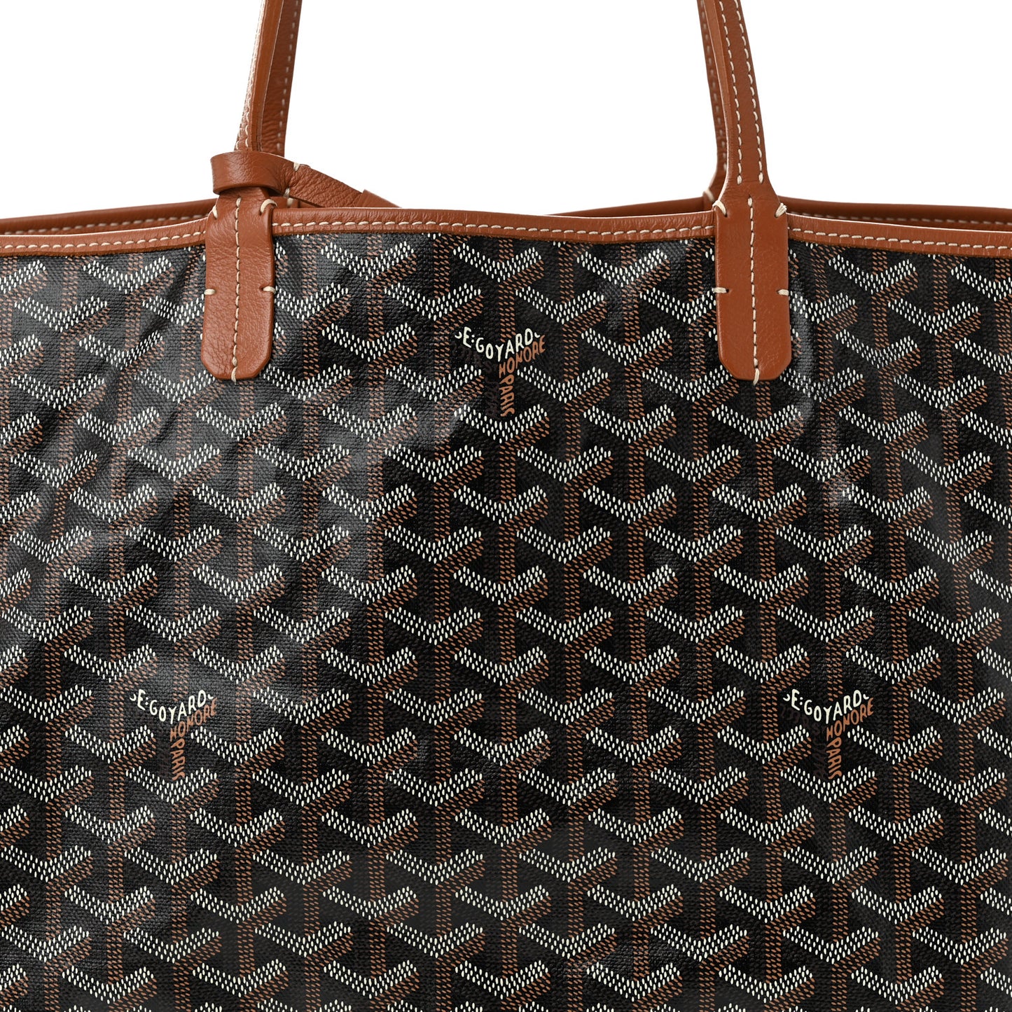 Goyardine Saint Louis PM Black Gold