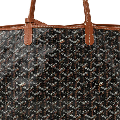 Goyard Goyardine Saint Louis PM Black Gold 9 of 11