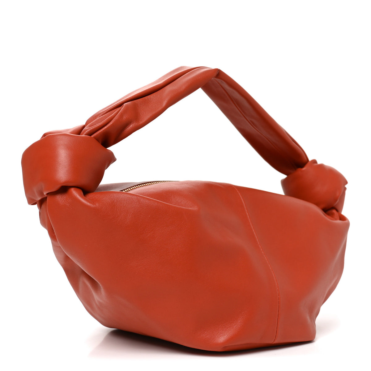 Bottega Veneta Calfskin Mini Double Knot Bag Red 3 of 10