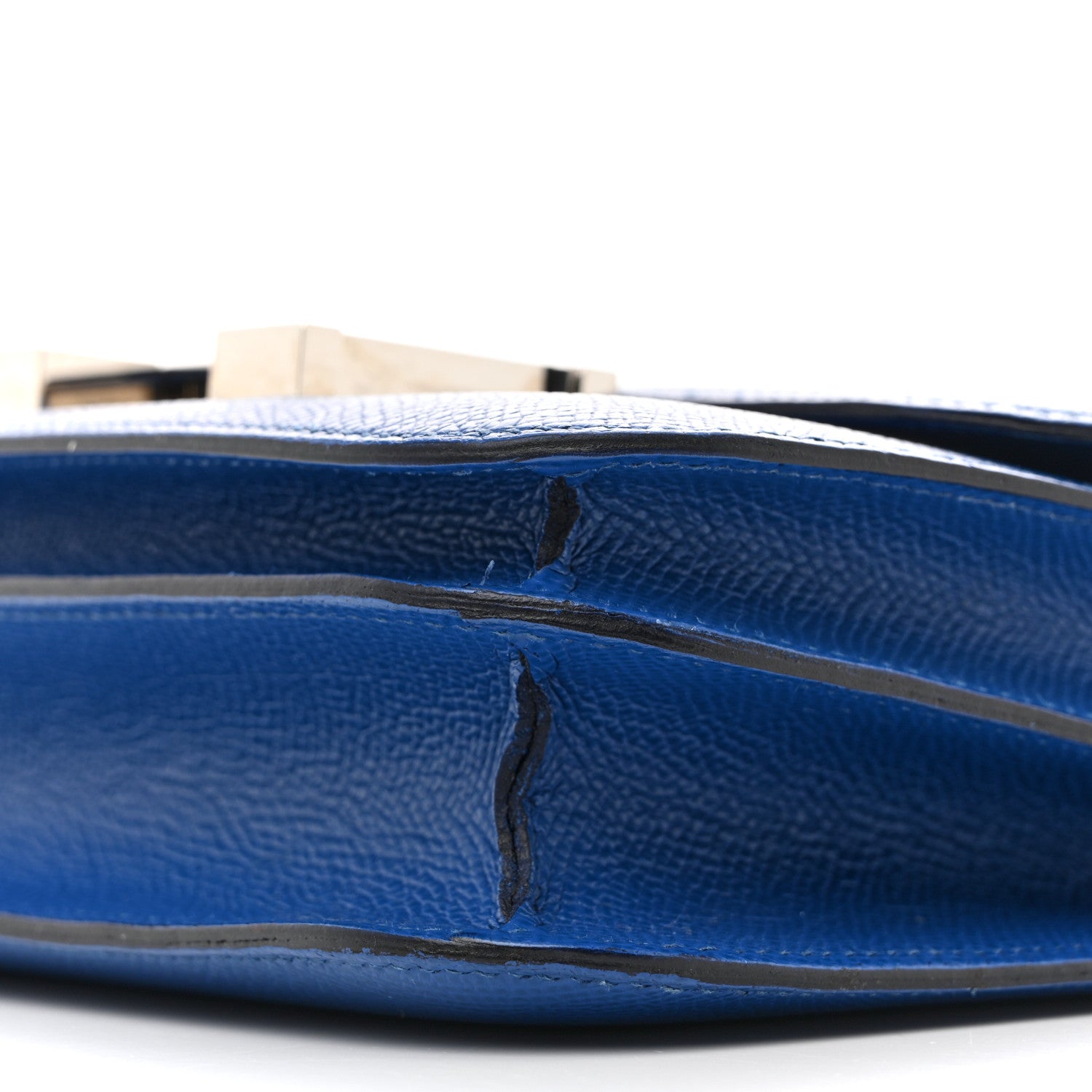 Hermes Epsom Enamel Constance 18 Bleu France 10 of 15