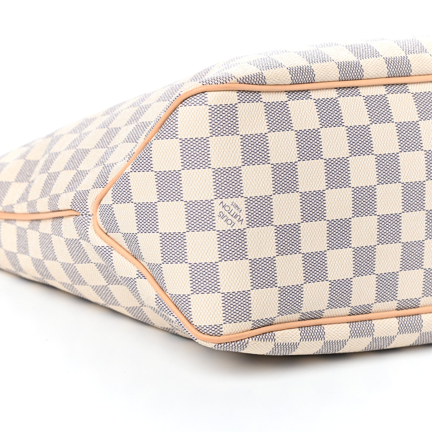 Louis Vuitton Damier Azur Delightful MM Rose Ballerine 8 of 9