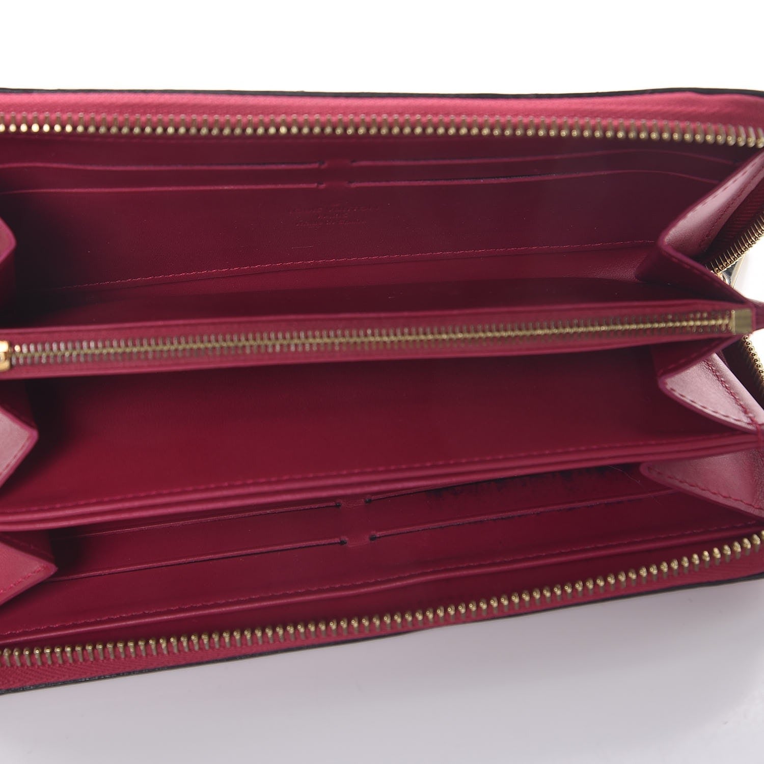 Louis Vuitton Vernis Zippy Wallet Rose Indien 7 of 9