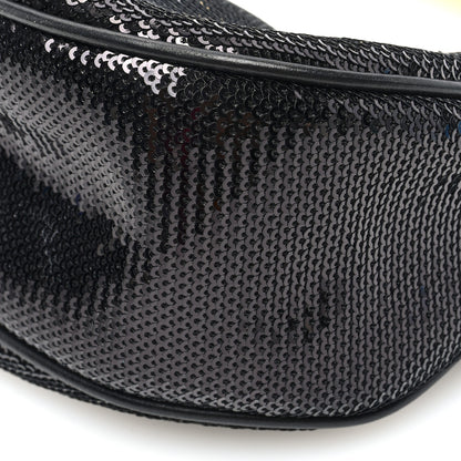 Tom Ford Sequin Embellished Mini Bianca Hobo Black 9 of 9