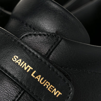 Saint Laurent Calfskin Brooklyn Sneakers 38 black 19 of 22