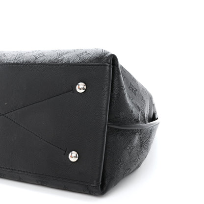 Louis Vuitton Mahina Carmel Hobo Black 9 of 9