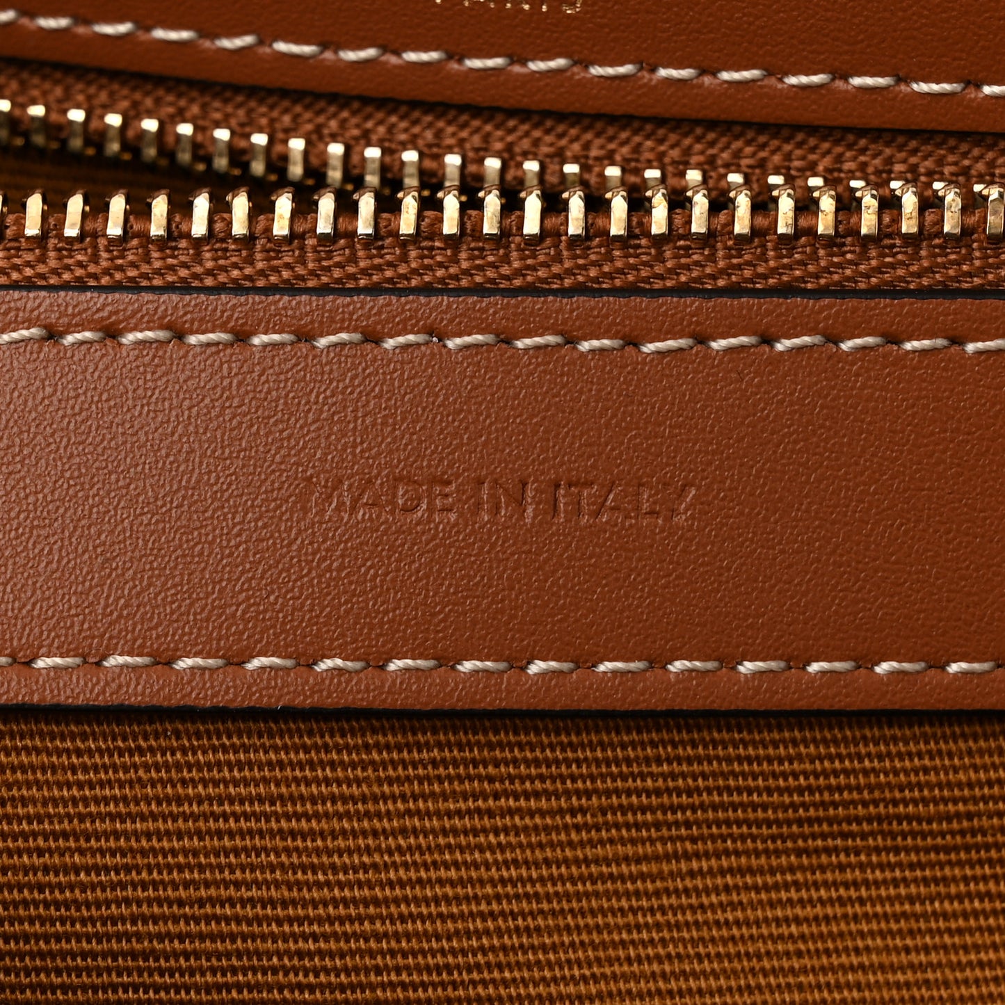 Triomphe Canvas Calfskin Boston Bag Tan