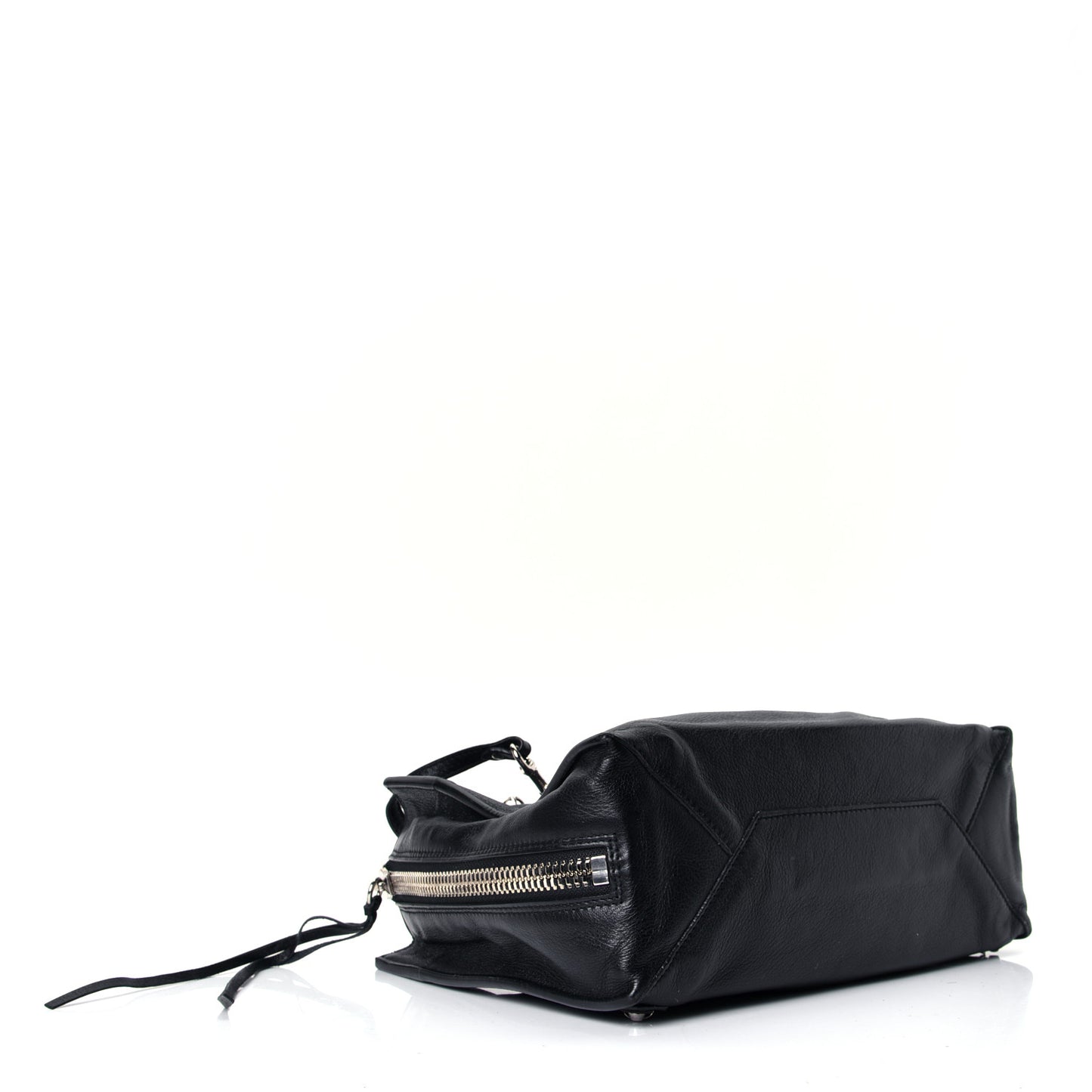Veau Papier A6 Zip Around Tote Black