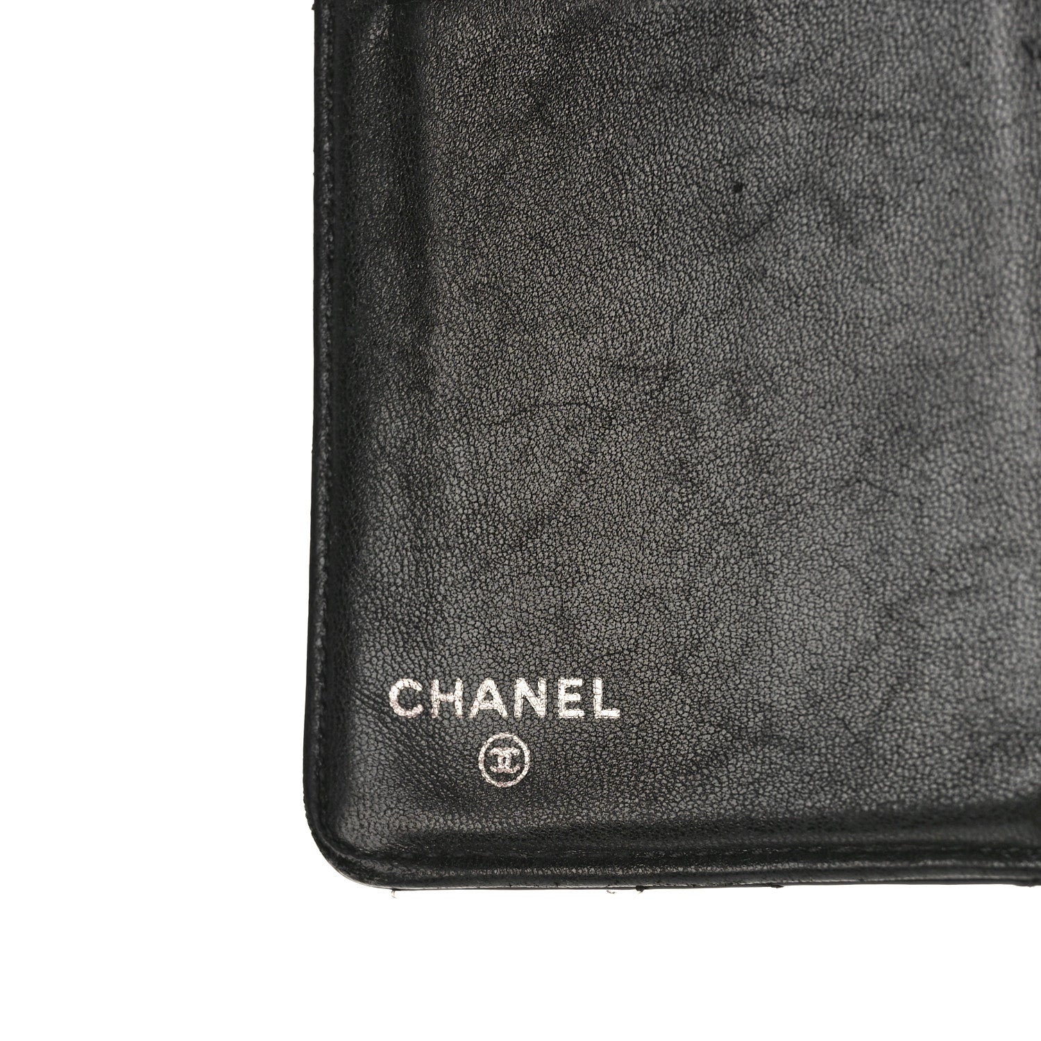 Chanel Patent Calfskin Quilted Yen Wallet Black 6 of 13