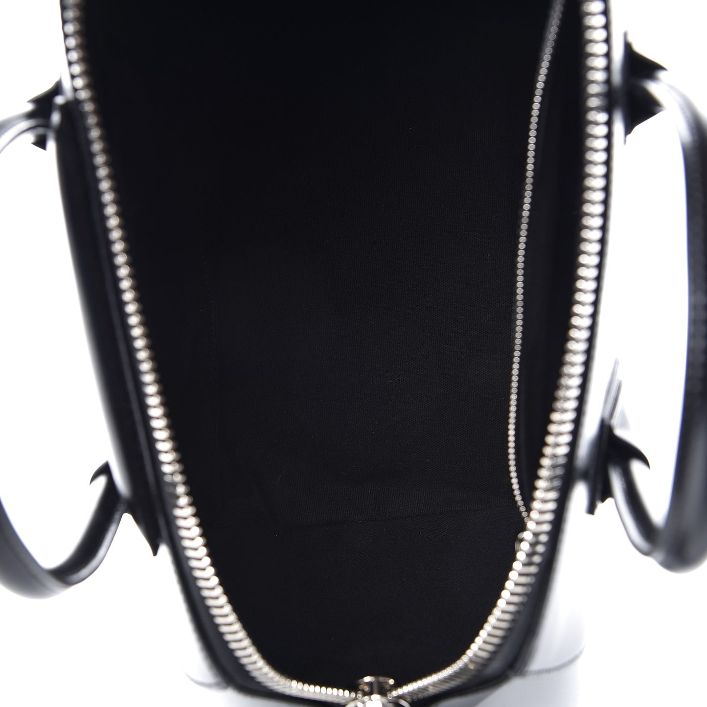 Shiny Lord Calfskin Medium Antigona Black