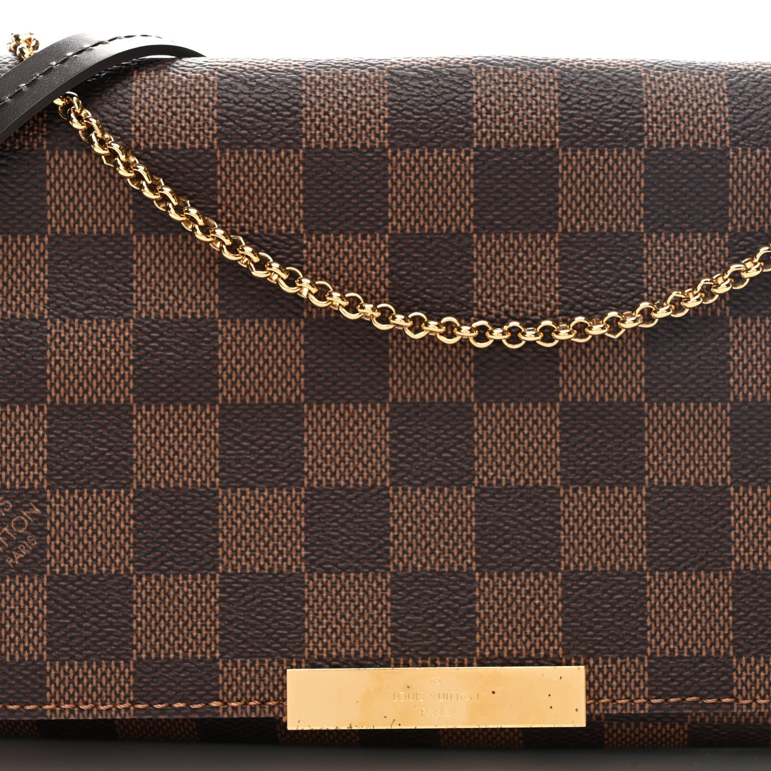 Louis Vuitton Damier Ebene Favorite MM 8 of 10